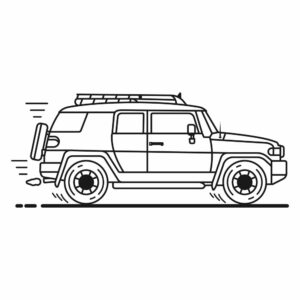off road jeep clipart