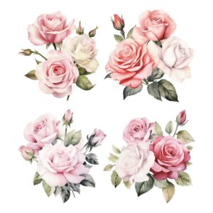 Bouquet of Roses Clip Art